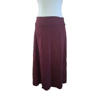Elegant Burgundy Women's Skirt